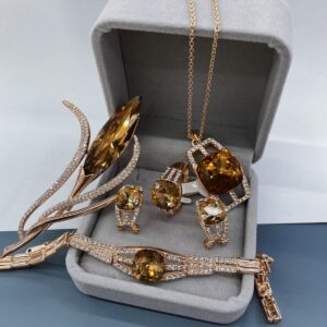 Gold Jewelry Set (Tray Display)